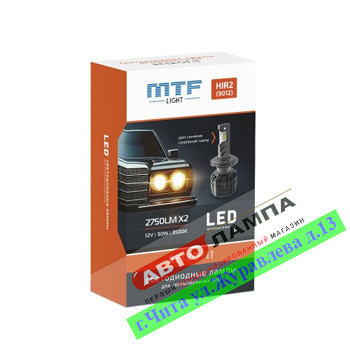 MTF HIR2 9012 12V 30W RETROFIT Led 2750lm 3500K  RTH2K4