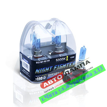 Avantech HB3 9005 12V 65W Night Fighter 5000K P20d AB5005
