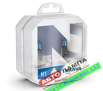 Narva H1 12V 55W Range Power White 4500K P14.5s 48641