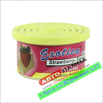 Exotica Ароматизатор органический Scent Organic  Strawberry - Клубника AR-018