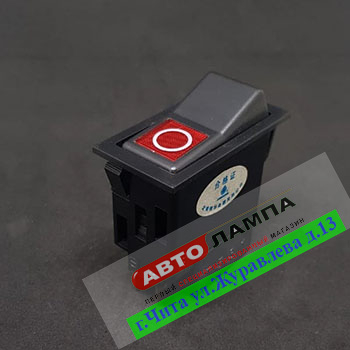 9819+DD   D53  Клавиша c квадратной подсветкой 2 полож.
