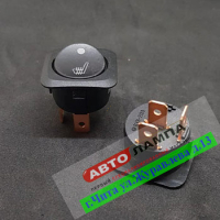 8195+DD   Клавиша P13 -203AL2 подогрев сиденья кругл с квад. рамк (снято с пр-ва)