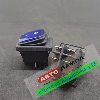 8326+DD   Клавиша влагозащищенная широкая RLEIL Синяя