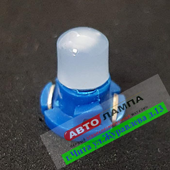 482+FF GG 12v 1SMD COB в сборе с патроном MF4 (диод синий)