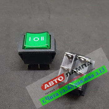 7121+DD   Клавиша большая зеленая 3 положени