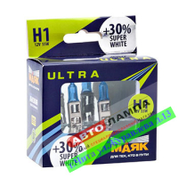 Маяк H1 12V 55W МАЯК SUPER WHITE+30% P14.5s 82120 SW+30