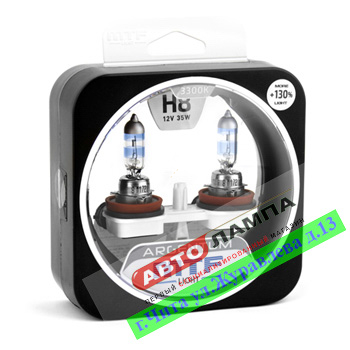 MTF H8 12V 35W Argentum +130% 3300K PGJ19-1 H3A1208
