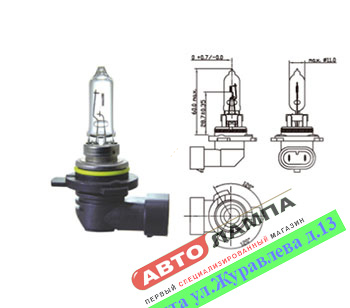 Xencn HIR2 9012 12V 55W Standard 81411  PX22d  OEM: 90981-13062, MS820985