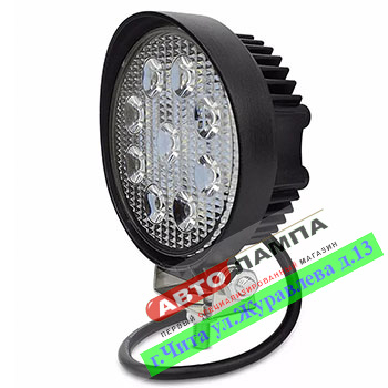756+FF GG светодиодная инсталляция DC12-24v 27W (диод 3W. круглая)