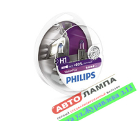 Philips H1 12V 55W VisionPlus +60% P14.5s 12258VPS2