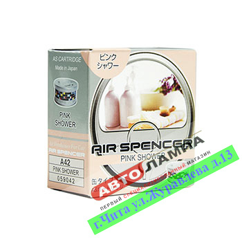 A-42+EIKOSHA Ароматизатор меловой SPIRIT REFILL - PINK SHOWER Розовый Дождь