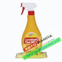 330149 KANGAROO Полироль матовый (кож.,рез.,пласт.) Leather & Tire Wax Low Gloss, 500мл