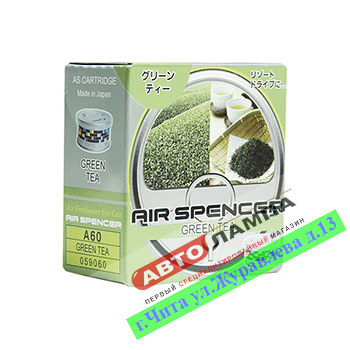 A-60+EIKOSHA Ароматизатор меловой SPIRIT REFILL - GREEN TEA Зеленый чай