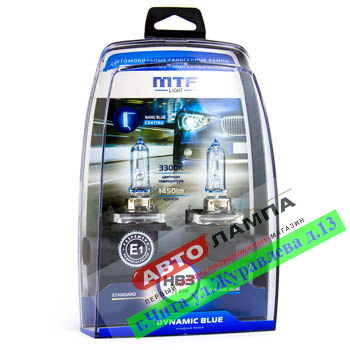 MTF HB3 9005 12V 65W Dynamic Blue 3300K P20d HDB12B3