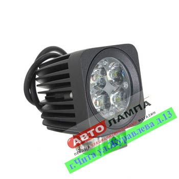 KS  12-24V  Светодиодная инсталляция квадратная 4*3w 67*50*67mm  WSQ410S