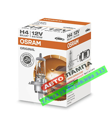 Osram H4 12V 60/55W ORIGINAL LINE  P43t 64193