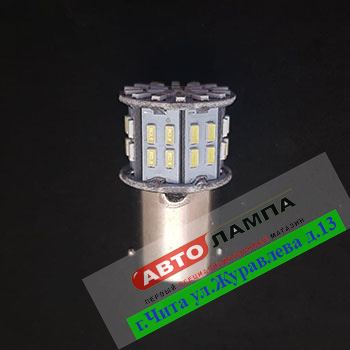 525+FF GG 12v S25 21W BA15S 50SMD1210 (диод белый)