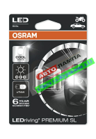 Osram T8.5 T4W 12V 1W LEDriving 6000K BA9s 3850CW-02B