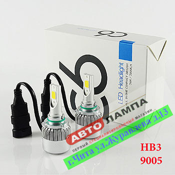 C6 HB3 / 9005 - Светодиодная лампа Led  457+FF