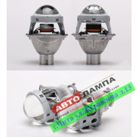 28034+ZZ Комплект линз Bi-Xenon AES под H4 (HB4, H7, H11) 3inch 76mm, лампа D2S, D4S (без масок)