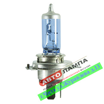 Koito H4 12V 60/55W (Соотв. 135/125W) White Beam III 4500K P43t-38 0744W