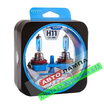 MTF H11 12V 55W VANADIUM 5000K PGJ19-2 HVN1211