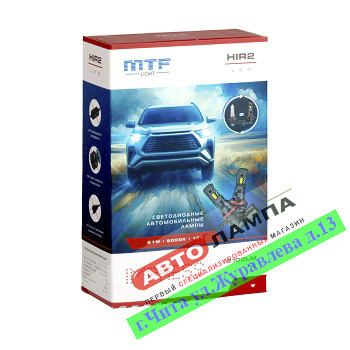 MTF HIR2 9012 12V 21W IMPRESS Led 2100lm 6000K  HTH2K6