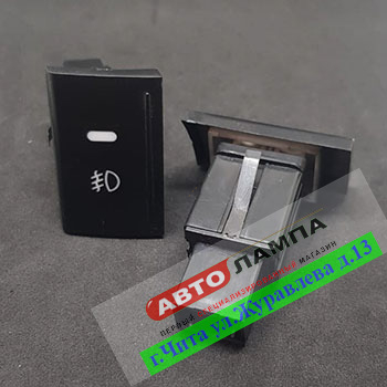 10191+DD   T63  Кнопка ПТФ для иномарки 23*19