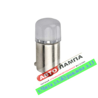 819+FF CBK 12-24v T4w T8.5 3SMD3030 (линза. диод белый)