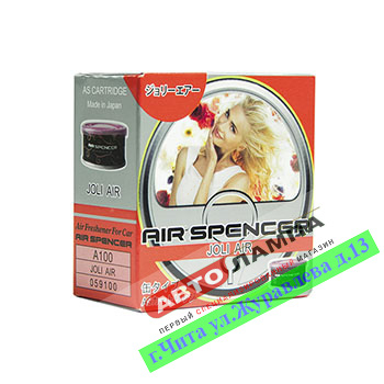 A-100+EIKOSHA Ароматизатор меловой SPIRIT REFILL - JOLI AIR Воздушная сладость