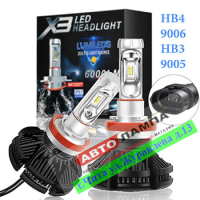 X3 HB4 / HB3 12v-24v - Светодиодная лампа Led 658+FF