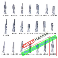 Пин для разъема, 2.2mm Male (папа) 616-2.2A+Pin