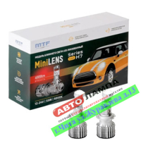 MTF H7 12V-24V 55W Светодиодные линзы MiniLENS Led 4000lm 6000K PX26d MH7K5