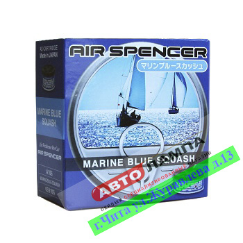 A-106+EIKOSHA Ароматизатор меловой SPIRIT REFILL - MARINE BLUE SQUASH Cвежесть океана