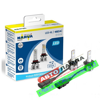 Narva HB4 9006 12V-24V 24W Range Performance Led 6500K P22d  18038