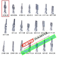 Пин для разъема, 3.5mm Male (папа) 615B-2.8A+Pin