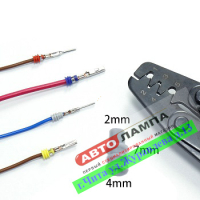 Резиновое уплотнение для разъема 2x7x4mm, 1.5mm (Серый) 274G+Pin